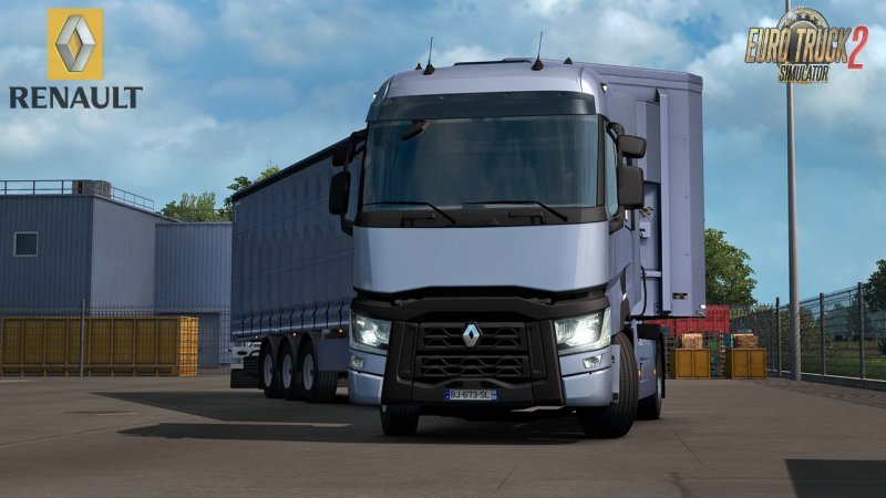 Renault T Range Trucks by SCS Software for ETS2