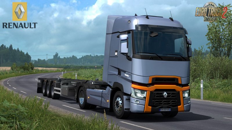 Renault T Range Trucks by SCS Software for ETS2