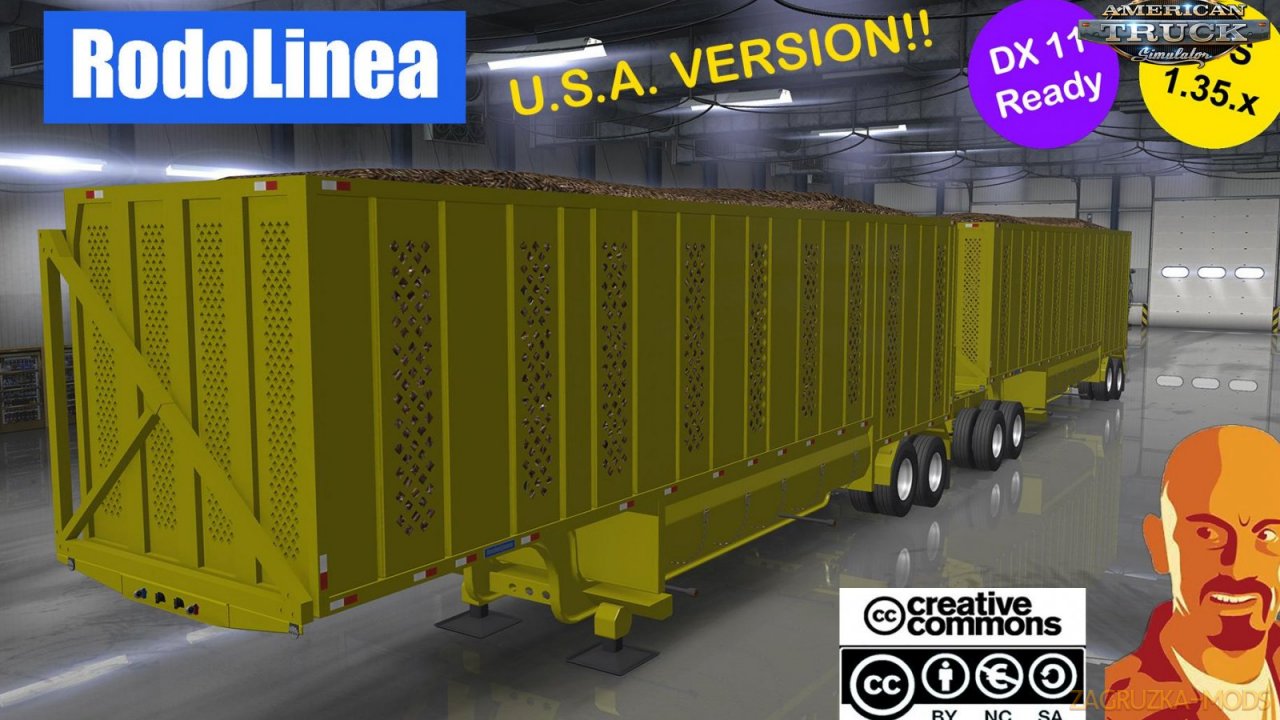 Rodolinea Sugar Cane Trailers (U.S.A. Edition) v1.0 (1.35.x)