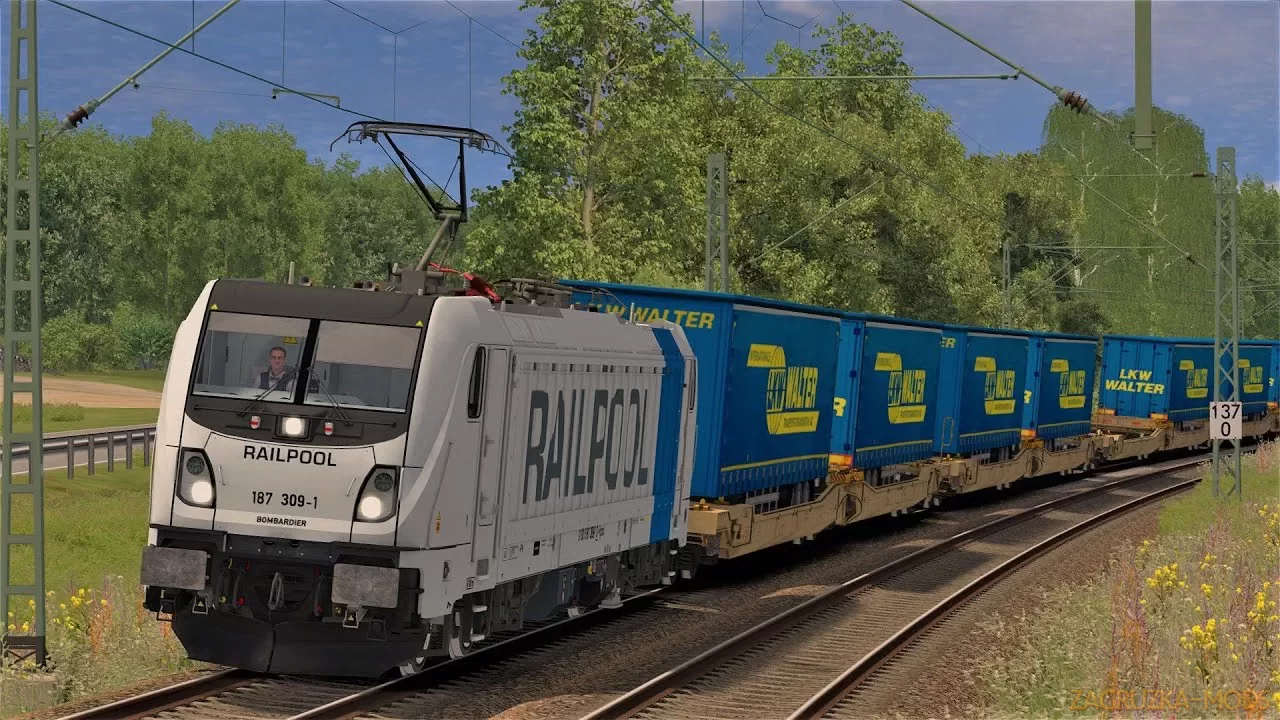 Electric Locomotive Traxx 3 – BR 187 v1.1 for TS 2017