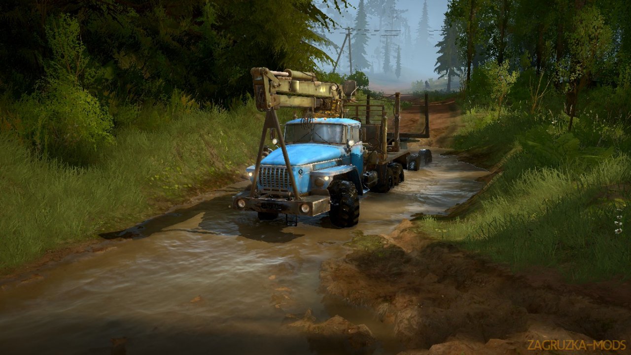 Canyon Run Map v1.0 for Spintires: MudRunner