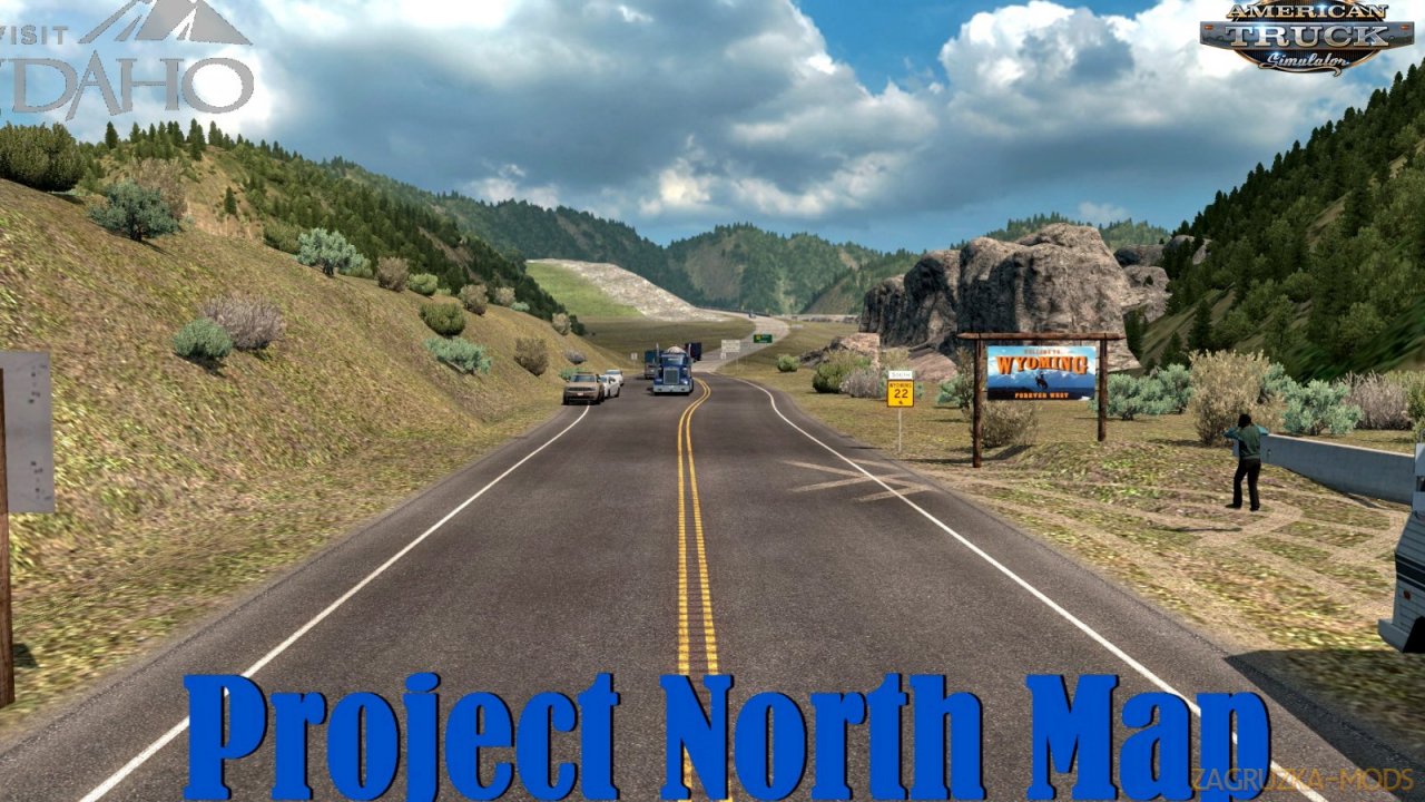 Project North Map v0.3 (1.36.x) for ATS