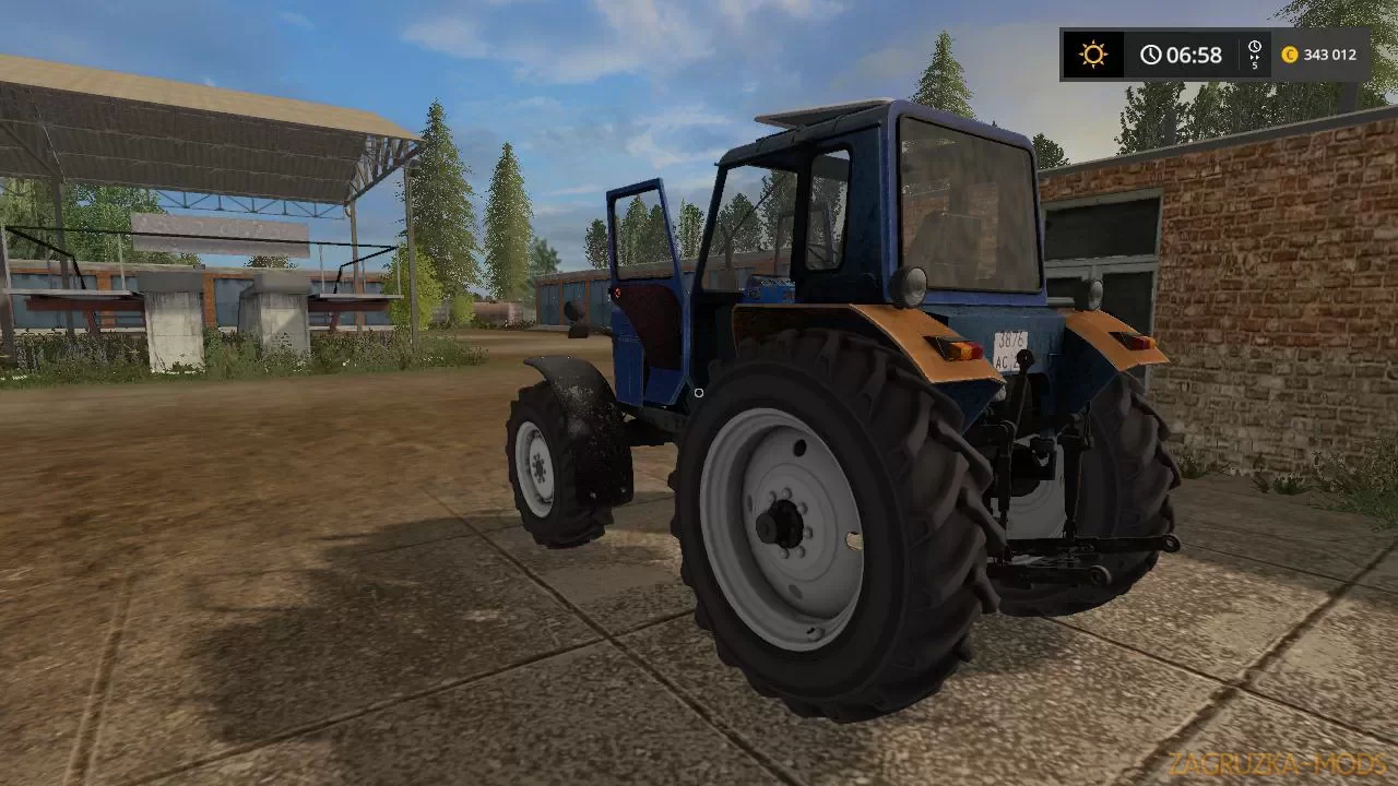 Tractor MTZ-80 v1.2 for FS17