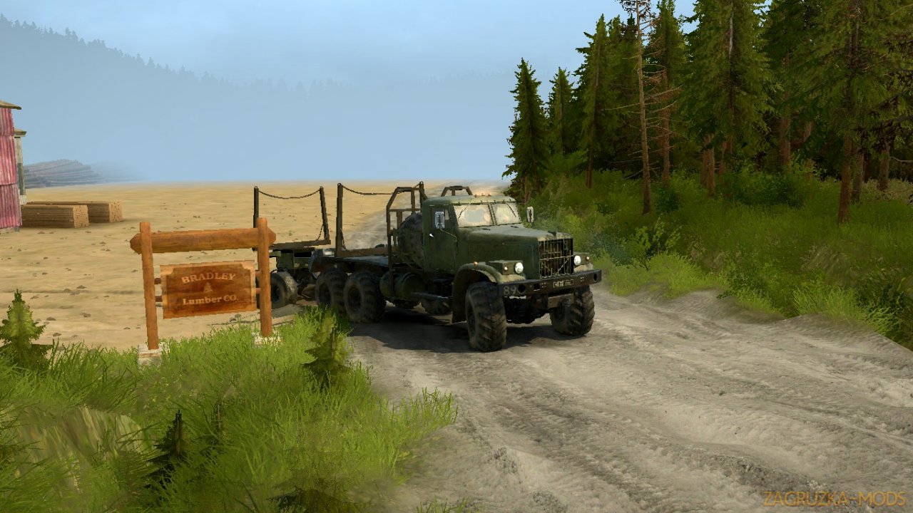 Fox Marsh Road Map v1.0 for Spintires: MudRunner