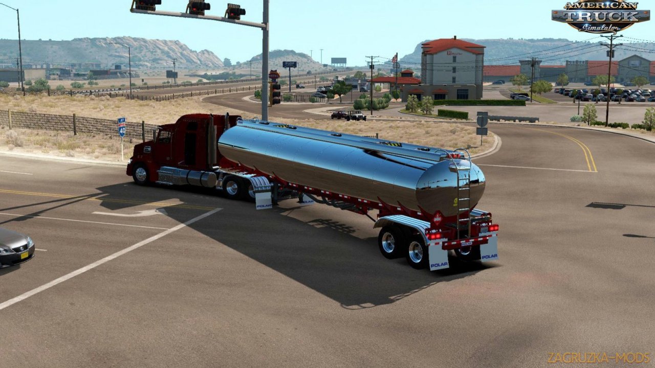 Trailer Polar Tanker Ownable v1.0 (1.35.x) for ATS