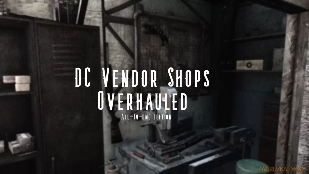 DC Vendor Shops Overhauled v1.4 for Fallout 4