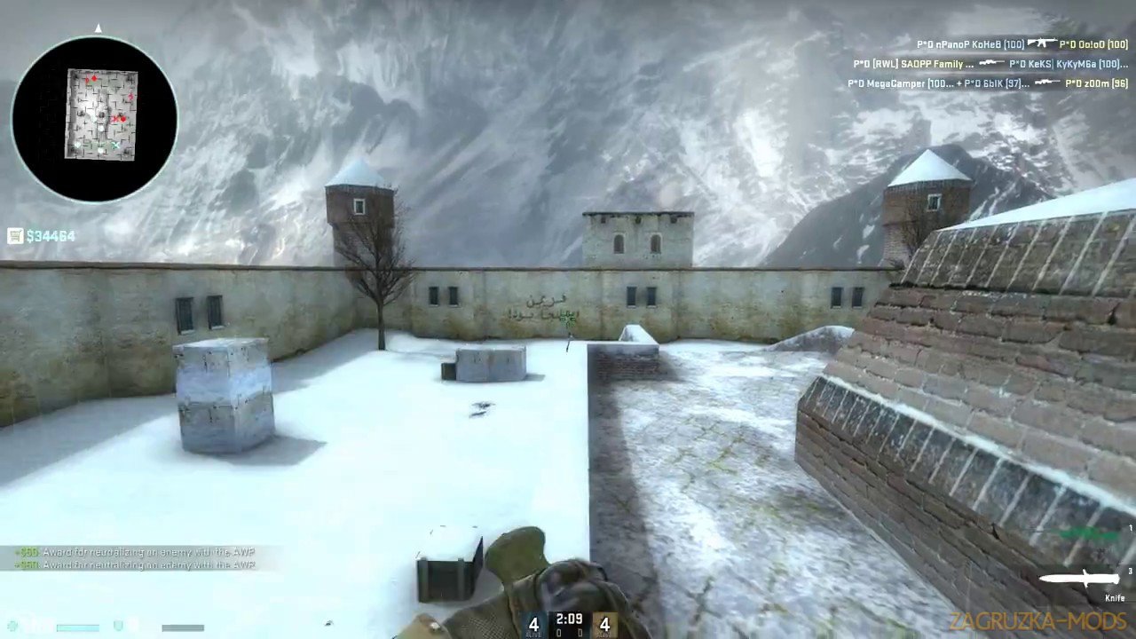 awp_india_winter Map v1.0 for CSGO