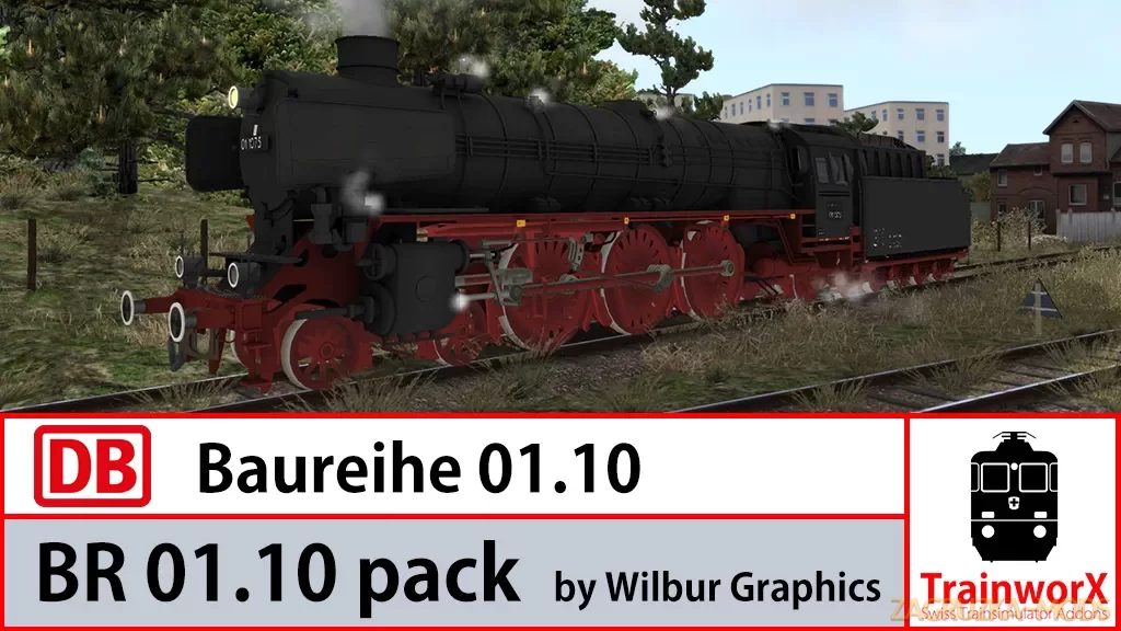 Locomotive DB BR 01.10 Pack v1.0 for TS 2020