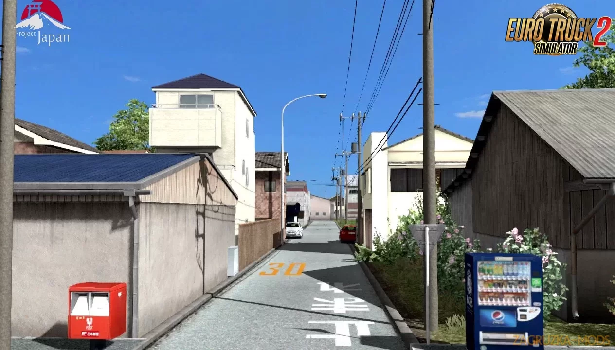 Project Japan Re-created in 1:19 v0.3 (1.35.x) for ETS2
