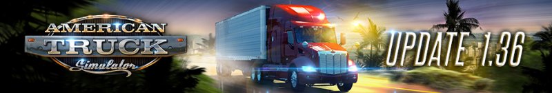 Download American Truck Simulator Update 1.36