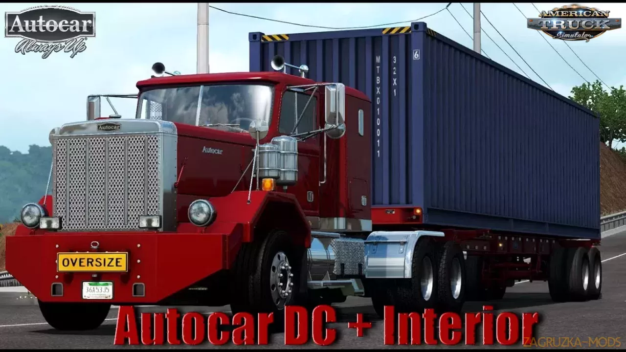 Autocar DC + Interior v1.0 by XBS (1.36.x) for ATS