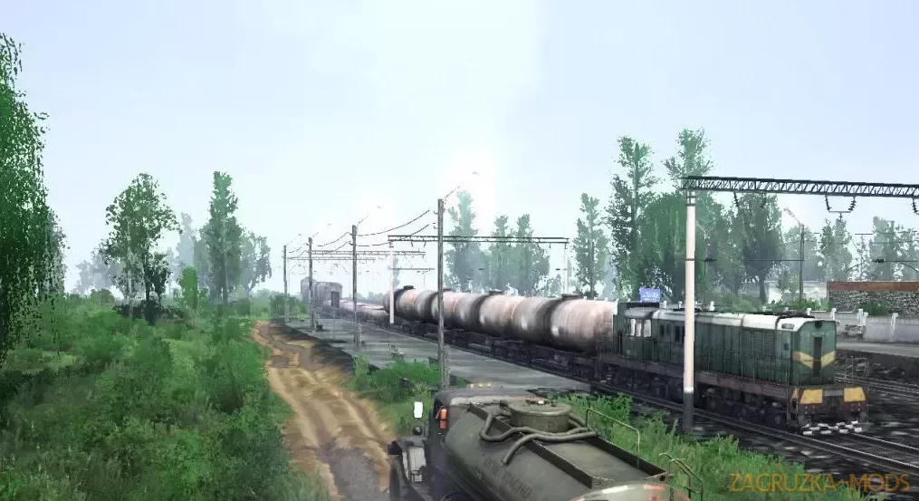 Maps Expanses of Villages 3 v1.0 for Spintires: MudRunner