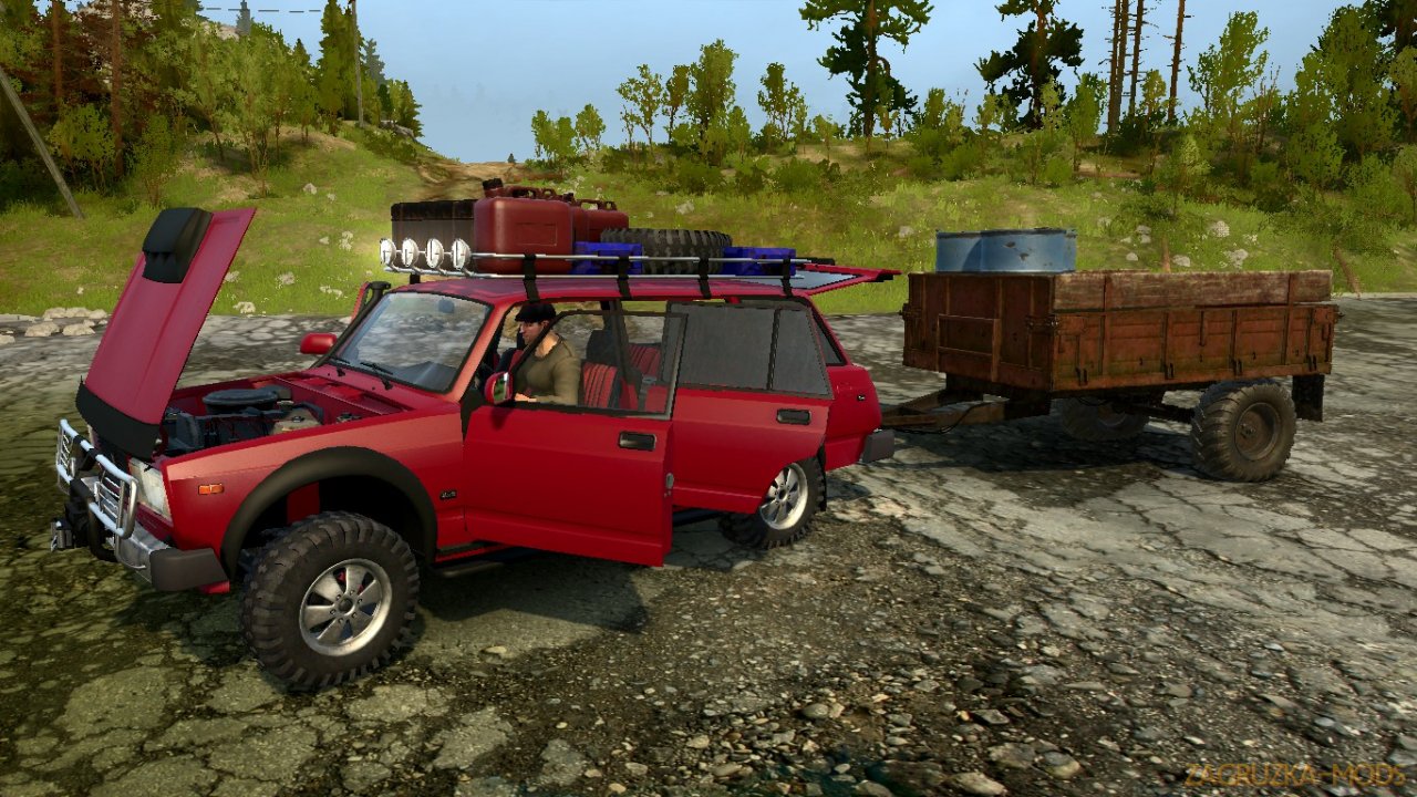 LADA 2104 (VAZ-2104) SVE v1.0 for Spintires: MudRunner