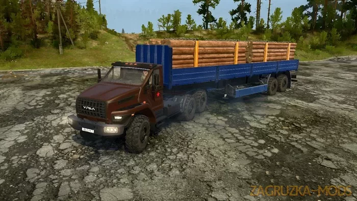 Pack Ural Next Trucks v2.5 for Spintires: MudRunner