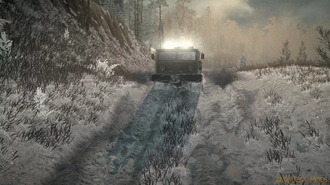 The Road to the North 3 Map v1.0 for Spintires: MudRunner