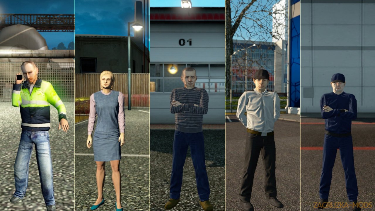All the Service Staff v1.6 (1.36.x) for ETS2