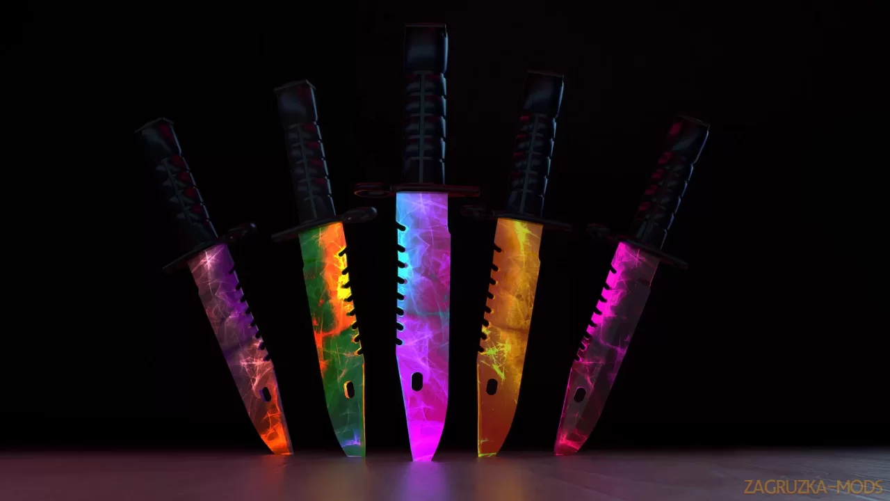 M9 Nebula Knife Skins Pack Vol.1 for CSGO
