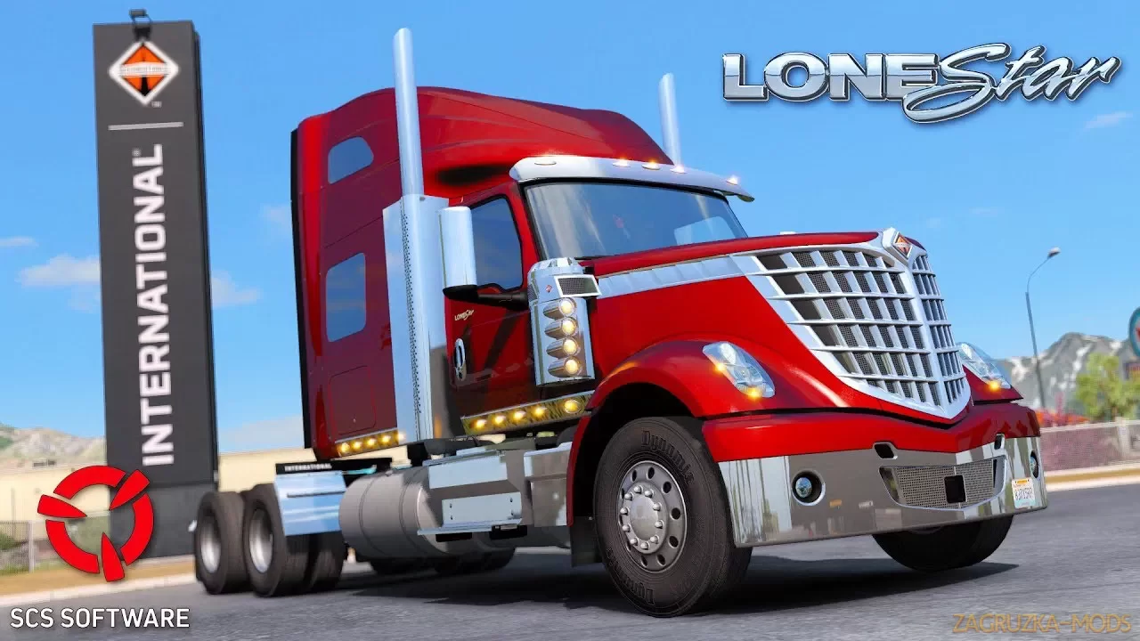 International LoneStar v1.0 by SCS Software (1.36.x) for ETS 2
