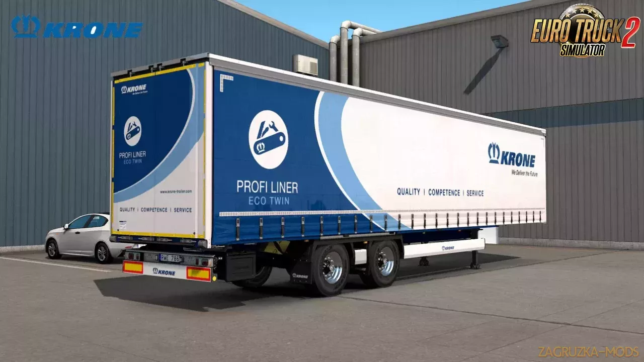 Reworked Krone ProfiLiner v1.6 by Sogard3 (1.43.x) for ETS2