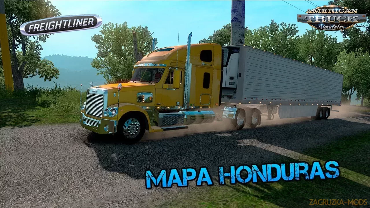 West of Honduras Map v0.2 (1.36.x) for ATS