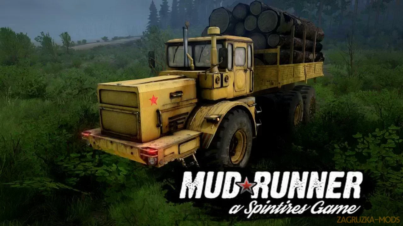 Tractor Kirovets K-700 6x6 v1.0 for Spintires: MudRunner