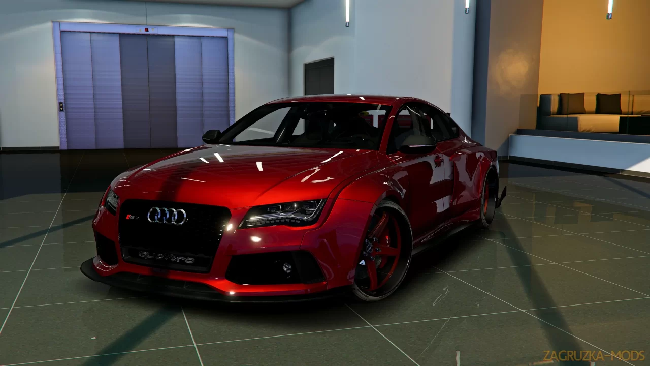 Audi RS7 Sportback Widebody Kit v1.2 for GTA 5