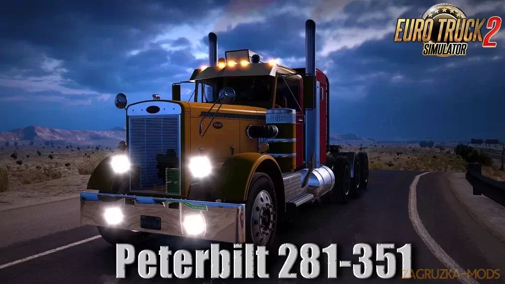 Peterbilt 281-351 + Trailers v2.0 (v1.36.x) for ETS 2