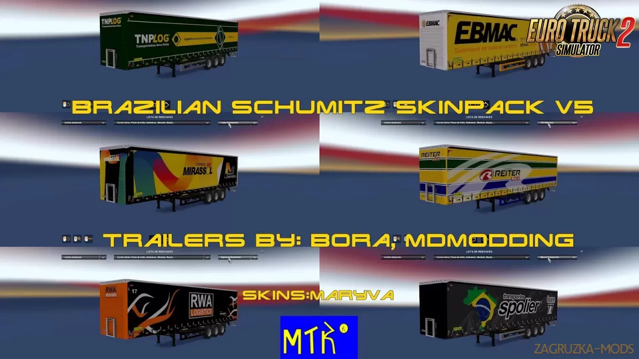 Brazilian Schumitz Skinpack v5.0 (1.36.x) for ETS 2