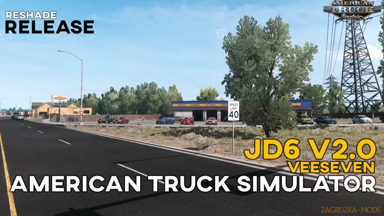 Johndoe SiCKX ReShade v2.1 - VEESEVEN (1.36.x) for ATS