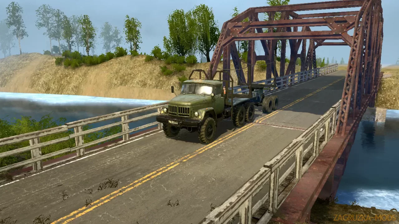 Around the Lake Map v1.0 for Spintires: MudRunner