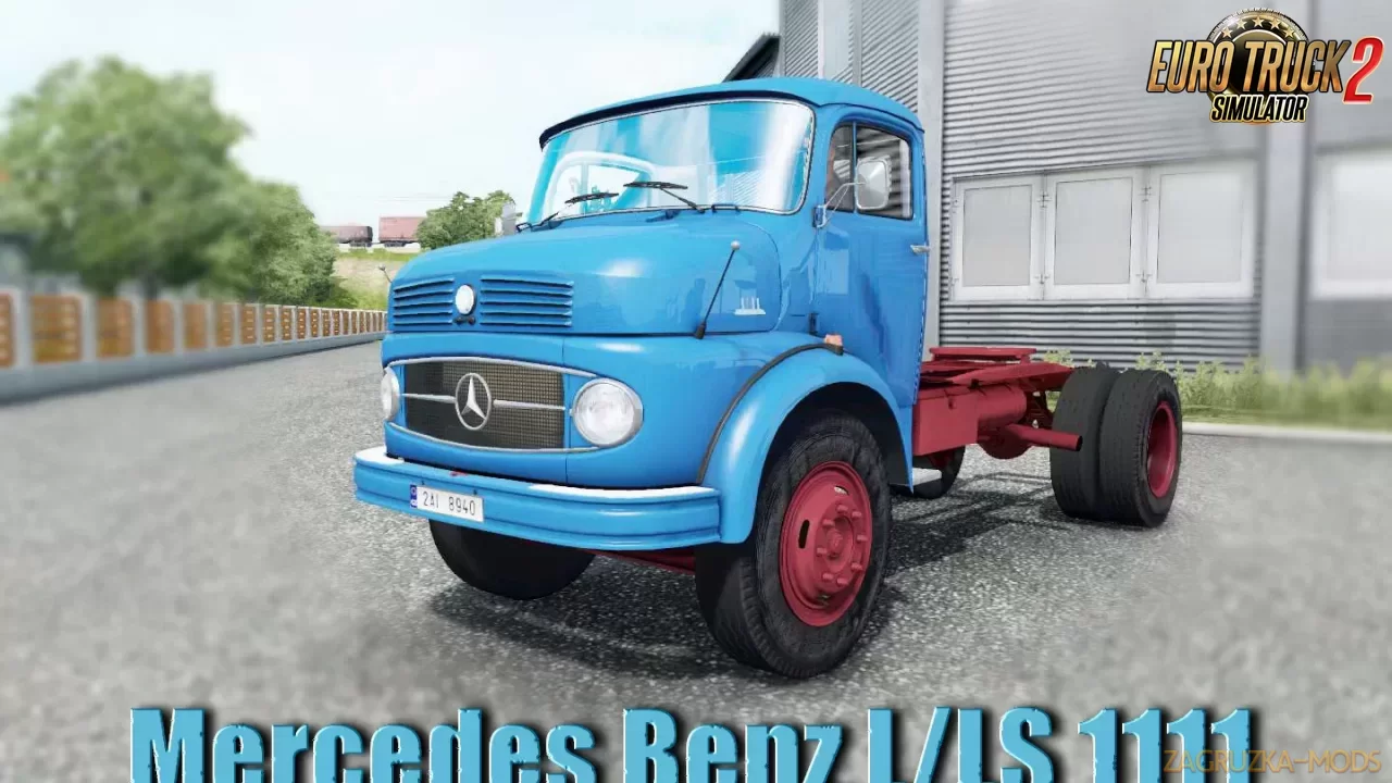 Mercedes Benz L/LS 1111 + Interior v1.3 (1.36.x) for ETS 2