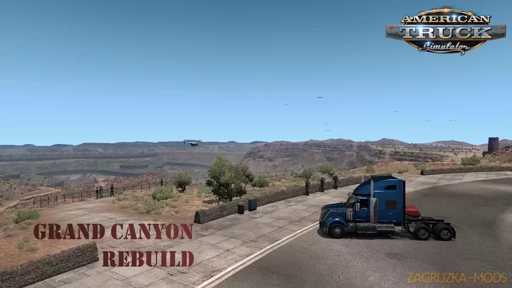 Grand Canyon Rebuild Map v1.3 (1.39.x) for ATS