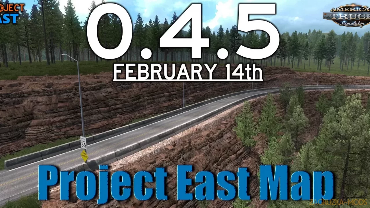 Project East Map v0.4.5 (Idaho & Wyoming) (1.36.x) for ATS