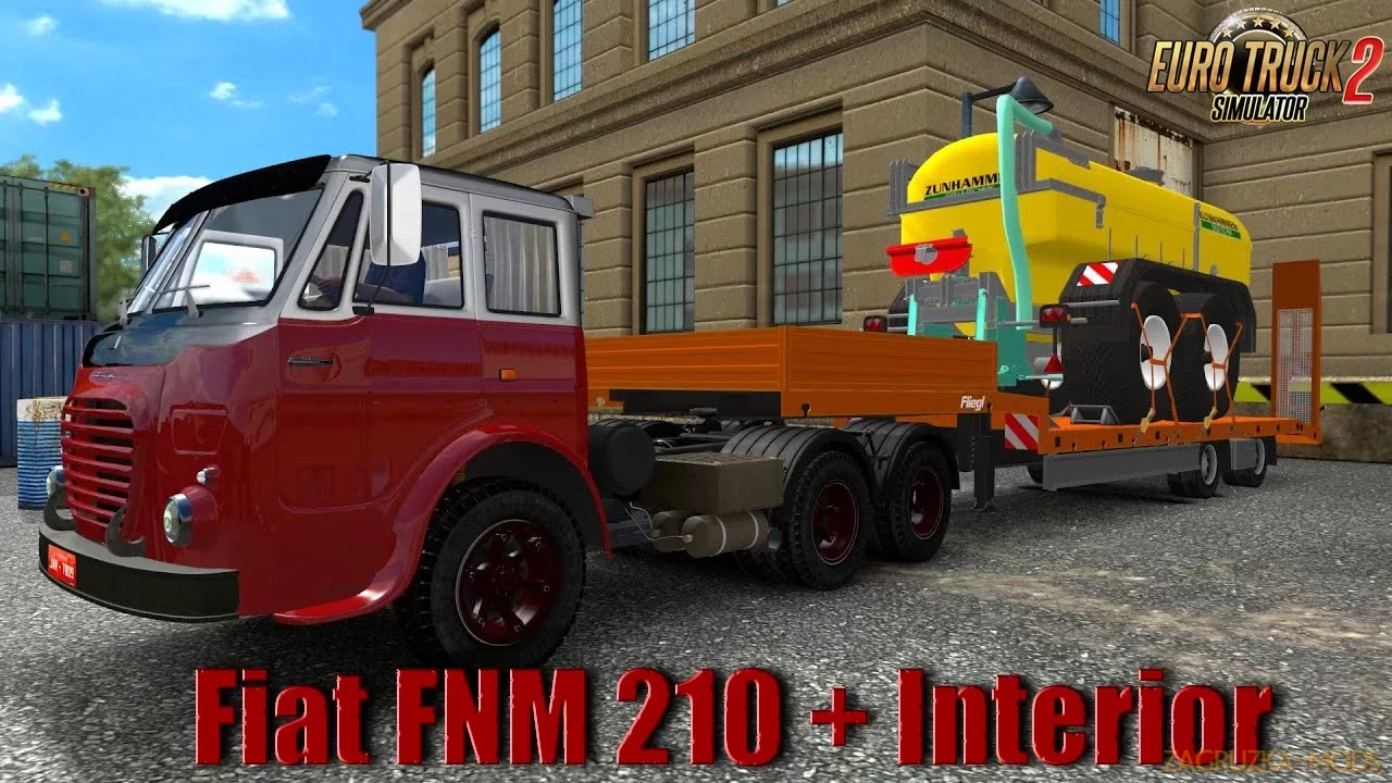 Fiat FNM 210 + Interior v1.0 by JBArtMods (1.36.x) for ETS 2