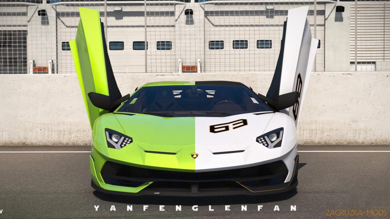 Lamborghini Aventador SVJ Anniversary Edition v2.6 for GTA 5