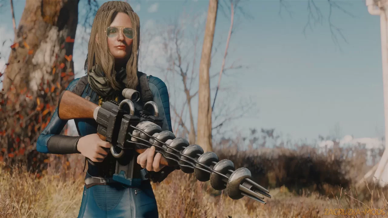 M72 Gauss Rifle Gun v1.0 for Fallout 4