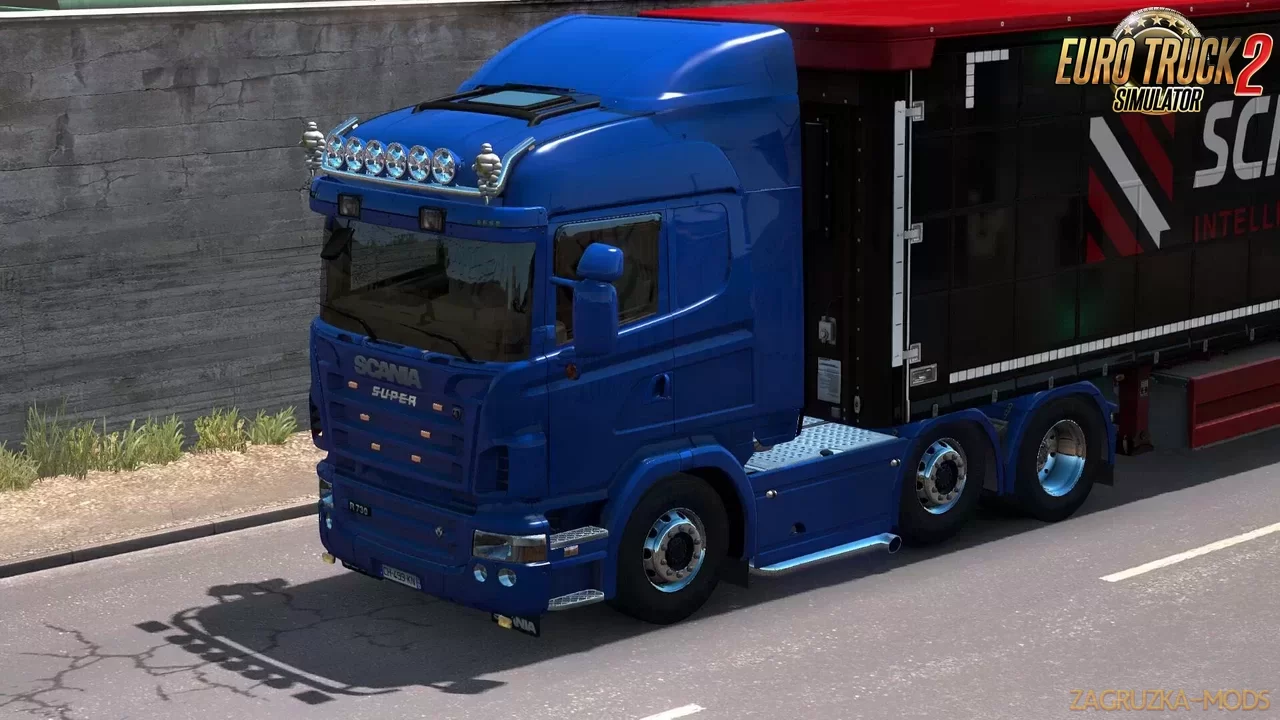Scania R2008 + Interior v1.0 by 50Keda (v1.36.x) for ETS 2