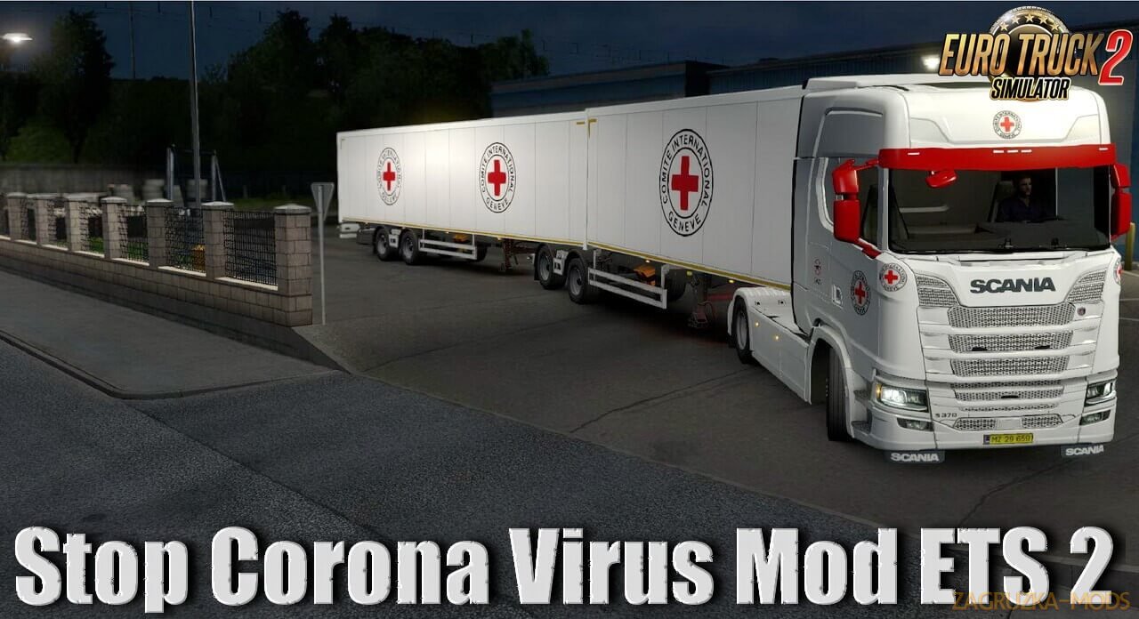 Stop Corona Virus Pack Mod v1.0 (1.36.x) for ETS 2