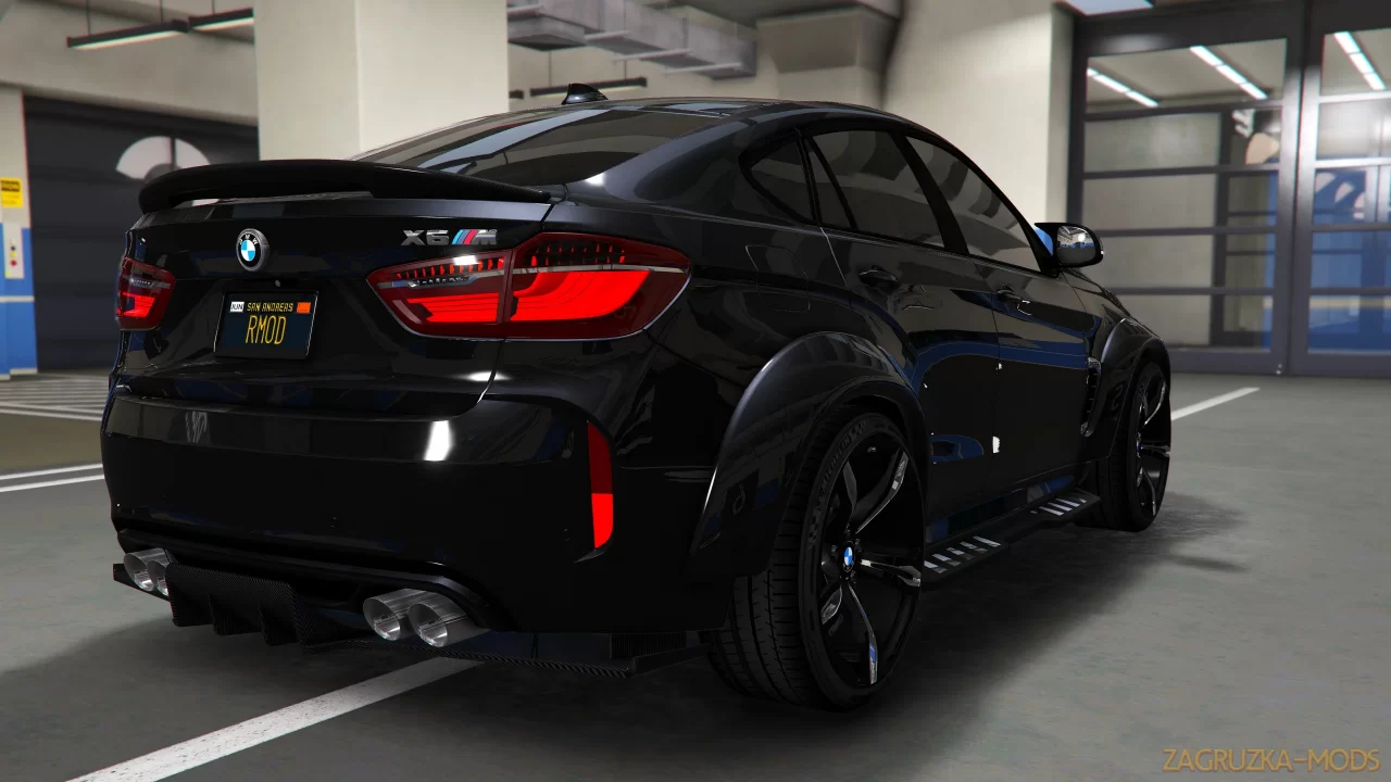 BMW X6M F16 Breitbau v1.4 for GTA 5