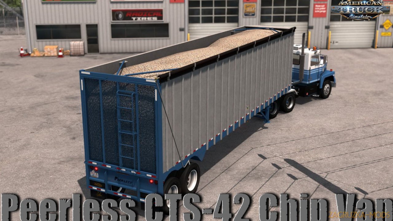 Trailer Peerless CTS-42 Chip Van v1.0 (1.37.x) for ATS