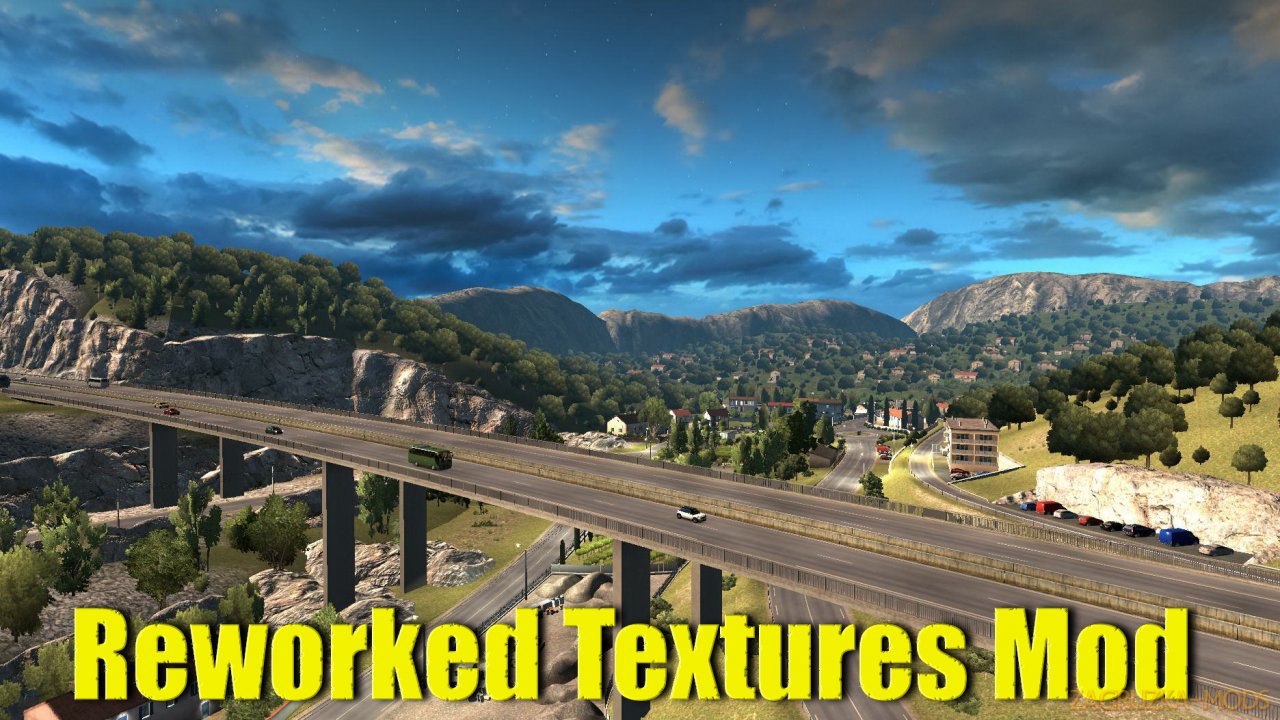 Reworked Textures Mod v3.0 (1.36.x) for ETS 2