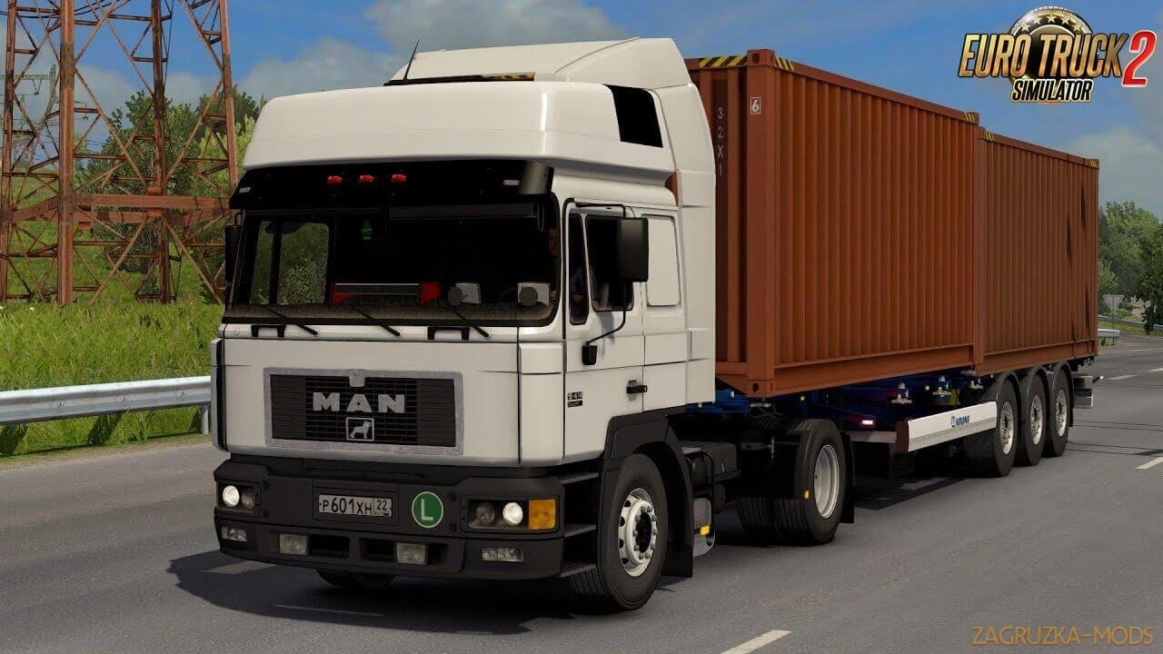 MAN F2000 414 Comandor + Interior v1.0 (1.36.x) for ETS 2