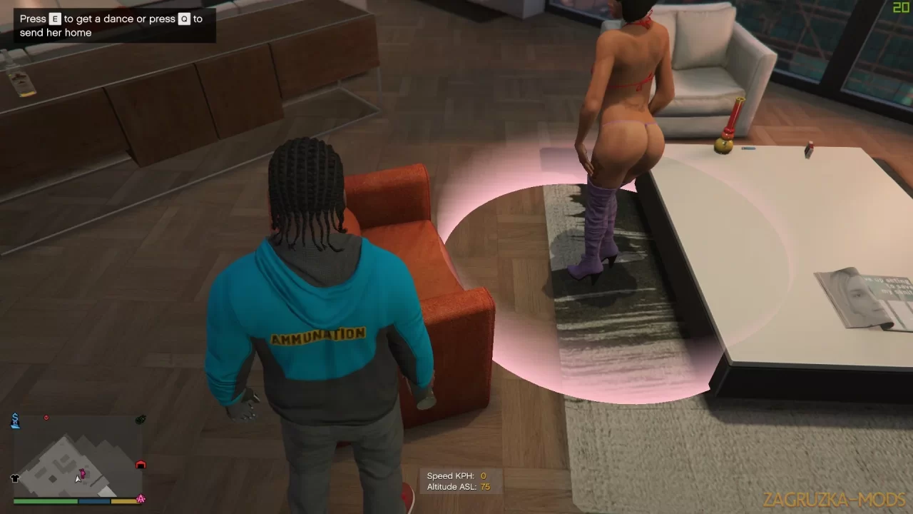 Personal Stripper Mod v5.3 by HKH191 for GTA 5