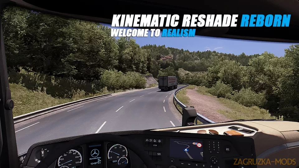 Kinematic Reshade Reborn v1.11 (1.38.x) for ETS 2