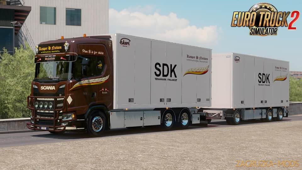 Scania S Kasper H Nielsen Combo Skin v1.0 (1.36.x) for ETS 2