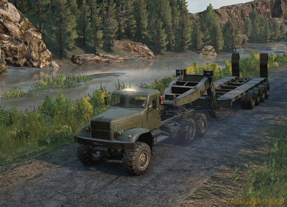 KrAZ 255 Truck v1.0 for Spintires SnowRunner KrAZ 255 Truck v1.0 for Spintires SnowRunner