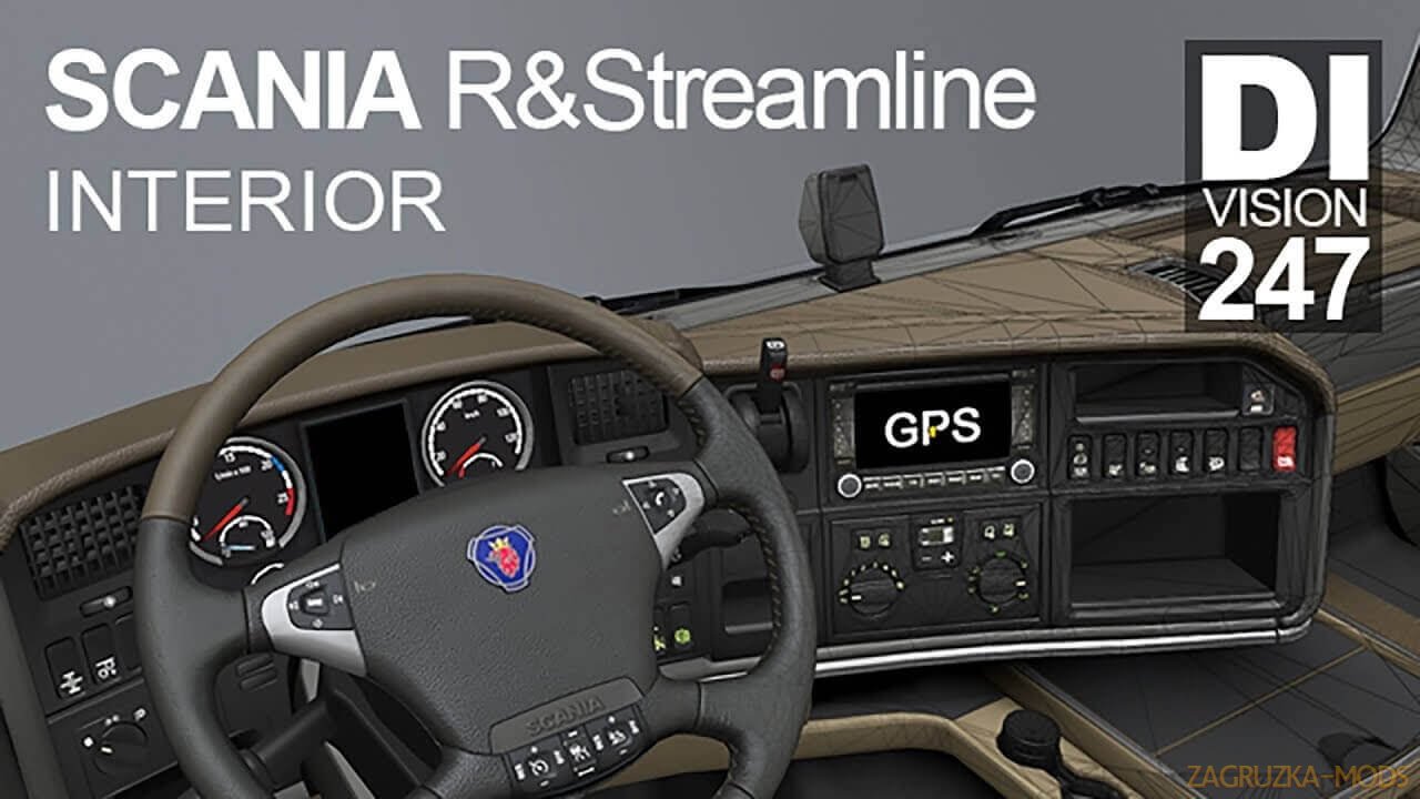Interior for Scania R & Streamline 2009 v1.0 (1.37.x) for ETS2