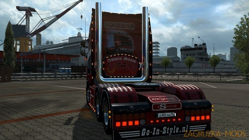 Scania Next Gen High Pipe with Airbar by Sad Wolf