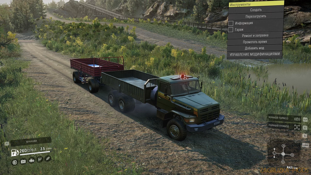 Truck Voron v1.0 by Slava_102Rus for SnowRunner Truck Voron v1.0 by Slava_102Rus for SnowRunner