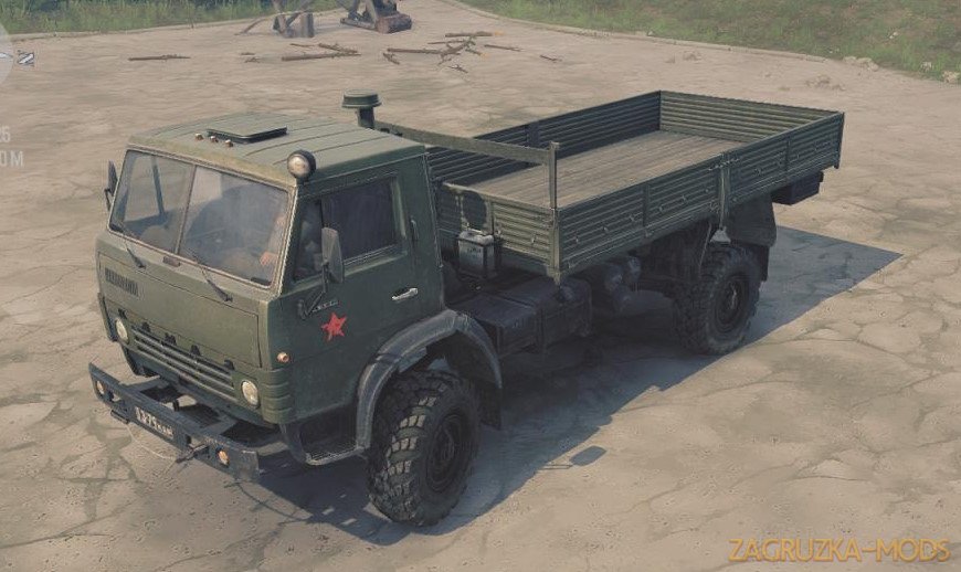 KamAZ 4326 Truck v1.0 for Spintires MudRunner